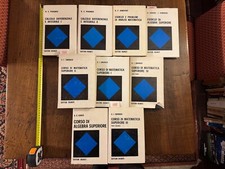 Piskunov, Smirnov, Corso di matematica superiore + altri libri (1978-83), 9 Voll