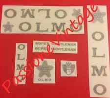 OLMO SUPER GENTLEMAN "Z"  anno 1980 kit decalcomanie/adesivi/stickers 