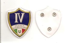 2 Scudetti per grembiule della Scuola Elementare_CLASSE IV_CLASSE V