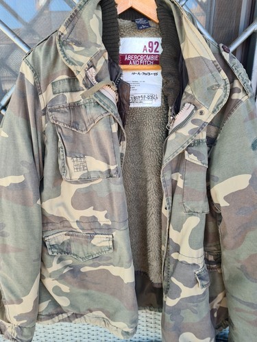 Abercrombie military jacket - abercrombie,