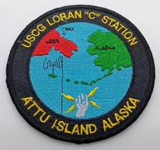 Patch USCG Loran C Station ATTU Island Alaska