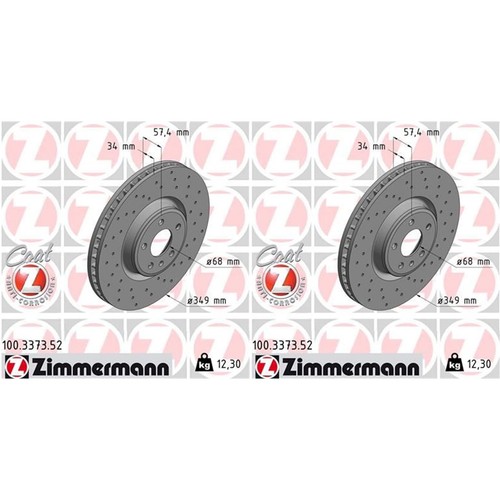 Dischi freno zimmermann - freno,