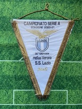 Gagliardetto LAZIO calcio ufficiale Ricamato Preparato VERONA vs LAZIO 2020 2021