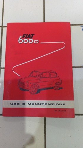 Fiat 600 manuale - manuale, e
