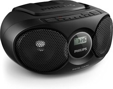 Philips Lettore CD Portatile USB Radio Boombox Impianto Stereo. Ottimo per casa