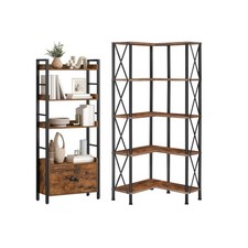 Libreria scaffale angolare