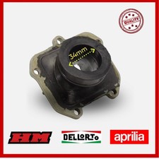 COLLETTORE ASPIRAZIONE APRILIA RS 125  34mm ROTAX 122  HM  CARBURATORE VHST 28MM
