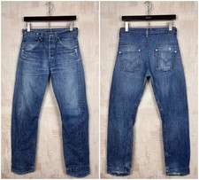 Jeans uomo vintage Levis 00001-0835 denim intrecciato ingegnerizzato taglia 30 x 34
