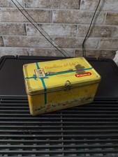 scatola in latta plasmon vintage,Biscottiera Del Bebè,Per Collezionisti.