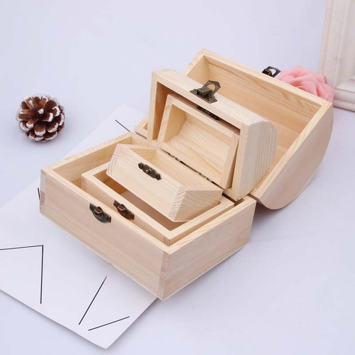 Scatola legno finitura - in,