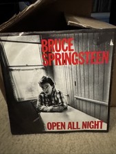 BRUCE SPRINGSTEEN OPEN ALL NIGHT  7 VINYL 45 UK IMPORT PS RARE 1982 CBS RARE