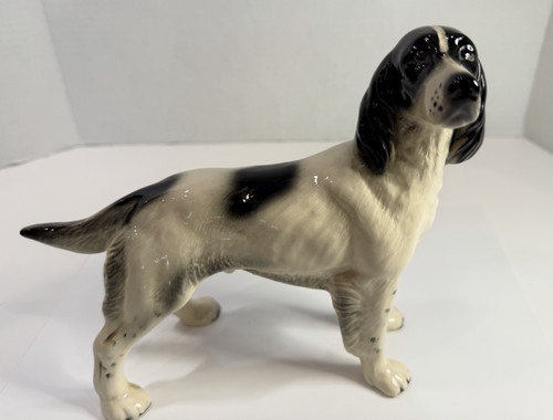 Statuina cane vintage