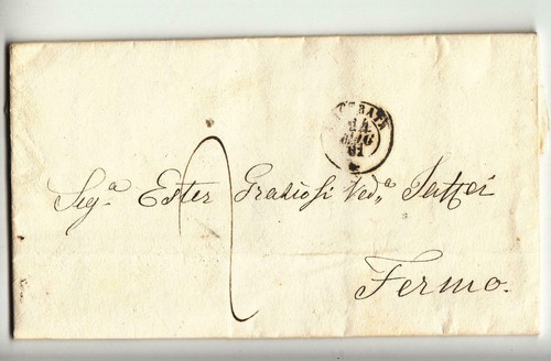 1861 lettera