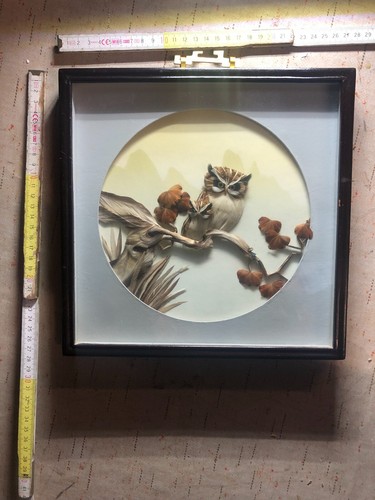 Vintage quadro gufo - quadro,