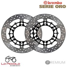 BMW R 1100 RS 1985 1986 1987 COPPIA DISCHI FRENO ANTERIORE BREMBO SERIE ORO