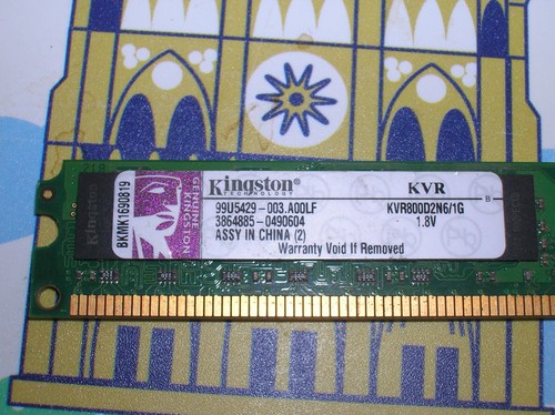 Memoria memory ddr2 - 800, mhz