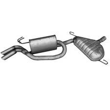 Silenziatore posteriore