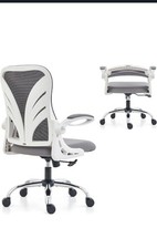 SEDIA UFFICIO ERGONOMICA CON BRACCIOLI RUOTE POLTRONA SCRIVANIA. PIEGHEVOLE