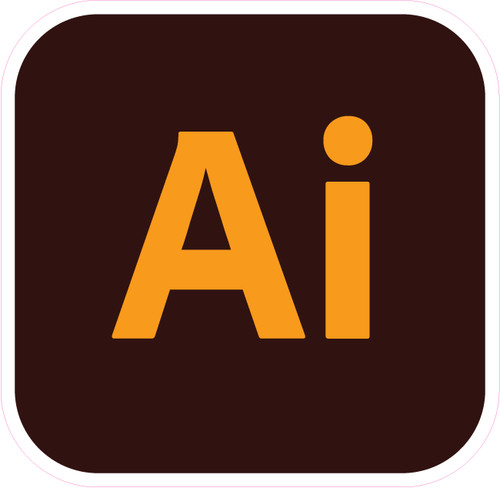 Adobe illustrator logo vinyl - illustrator,