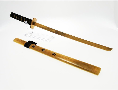 Katana bokken bambù con - in,