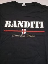 T-SHIRT MAGLIA ULTRAS MILAN BANDITI CURVA SUD MILANO TG XL