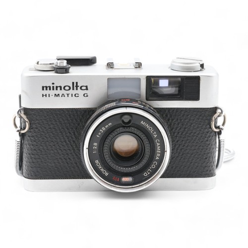 Minolta matic fotocamera - minolta, hi-matic