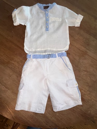 Leon set lino bianco italiano - leon,