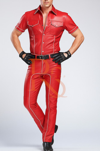 Costume tuta uomo pelle - , di