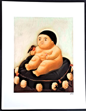 Fernando Botero - Il Bambino Gesù - 50x65 cm Limitato n.36/250