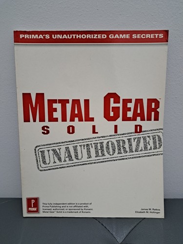 Metal gear solid - solid, guida