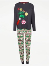 The Grinch Christmas PJs set pigiama donna taglia UK 12-14