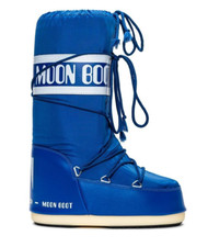 NUOVO Technica Original Moon Boot Icon stivali impermeabili blu US 10/11,5
