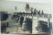 FOTO PRIMA GUERRA PIERIS SAN CANZIAN D'ISONZO GENIO GUASTATORI PONTE AUSTRIACI 