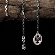 Collana classica ruota croce