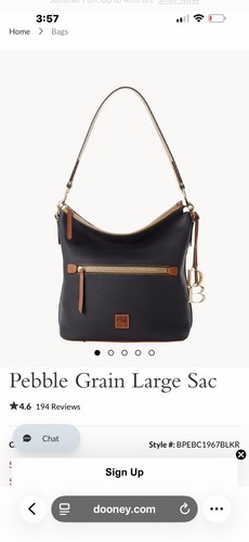 Borsa tracolla grande dooney - a,