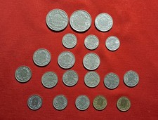 Lotto Monete Franchi Svizzeri Nr. 20 Pezzi