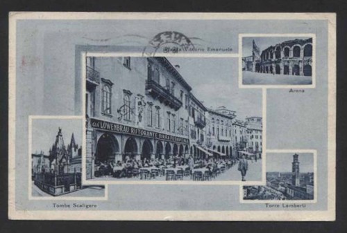 N227 cartolina verona - ,