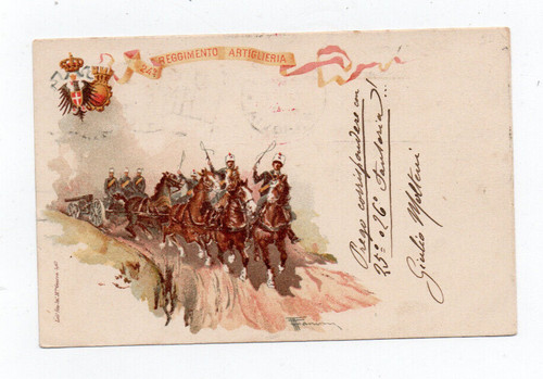 Reggimentale cartolina postale - reggimentale,