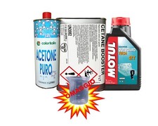 2-ehn 99 1L + 1L Olio Motul 2t Marino + Acetone Puro 1L + Mixer Omaggio