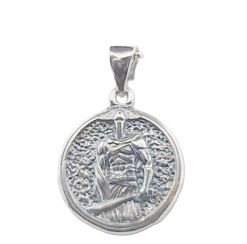 Ciondolo medaglione argento - medaglione, in