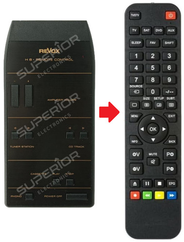 Telecomando ricambio revox - telecomando, di