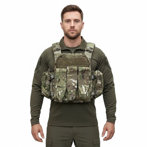 Gilet portatarga multicam - gilet,
