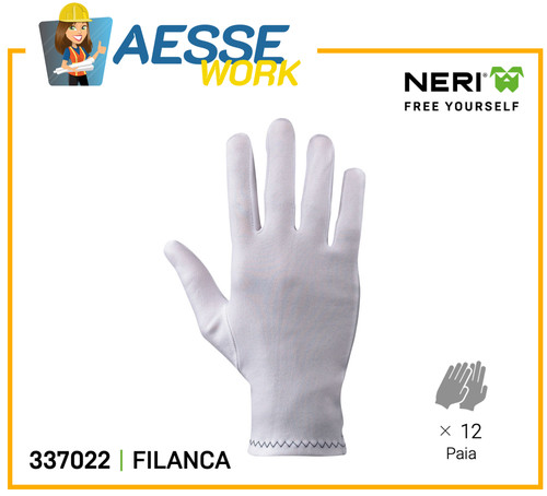 Paia guanti in filanca - 12,