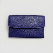 PORTAFOGLIO DONNA PELLE VIOLA