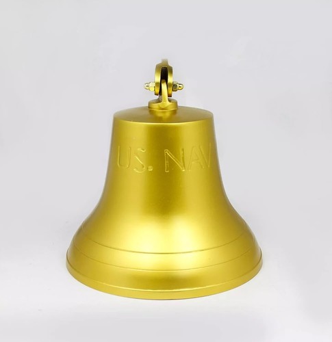 Vintage brass navy ship - us,