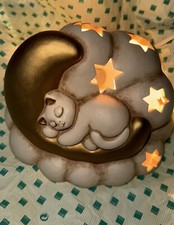 lampada da tavolo Thun con gatto e luna PERFETTA!