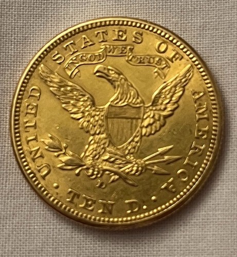 Dollari oro usa 1907 - 10,