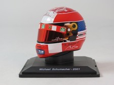 Spark Helmet Michael Schumacher Ferrari World Champion USA 2001 1/5 SPARKED181