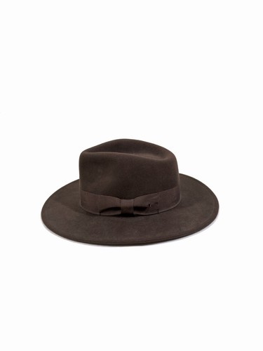 Cappello western marrone