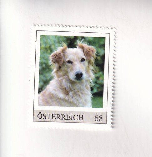 Francobollo austria cani - pm,
